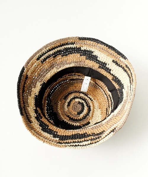 halo commodity（ハロ　コモディティー）の「[HALO COMMODITY/ハロコモディティー] CHIP DOME ペーパーストローハット（ハット・レディース・ブラック/ナチュラル/ベージュ・F）」の13枚目の写真