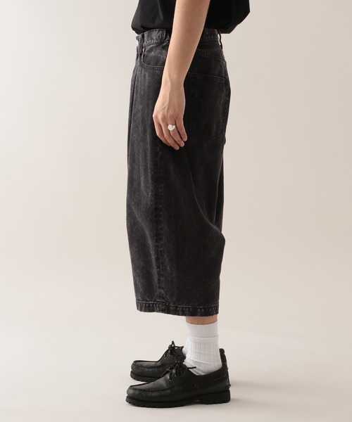 RAGEBLUE（レイジブルー）の「ヴィンテージライクデニム6分丈バレルパンツ（デニムパンツ・メンズ・ブラック/グレー/ブルー・MEDIUM/LARGE）」の21枚目の写真