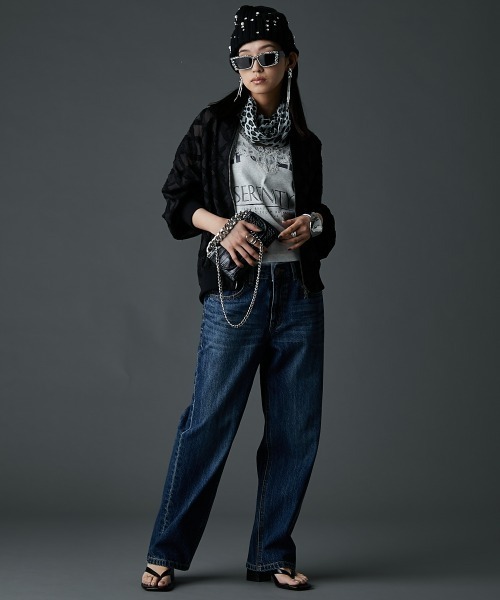 GEVS.(ジェイヴィス)の「カットジャガードブルゾン<大きいサイズ有>GEVS.(ブルゾン・レディース・マスタード/ブラック・L/M/5L/4L/3L/LL)」の21枚目の写真