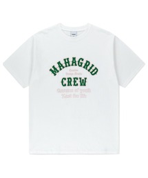 『mahagrid/マハグリッド』 MAHAGRID CREW TEE /クルー 半袖Tシャツ