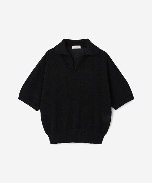 alvana（アルヴァナ）の「alvana |〈別注〉半袖スキッパーニット