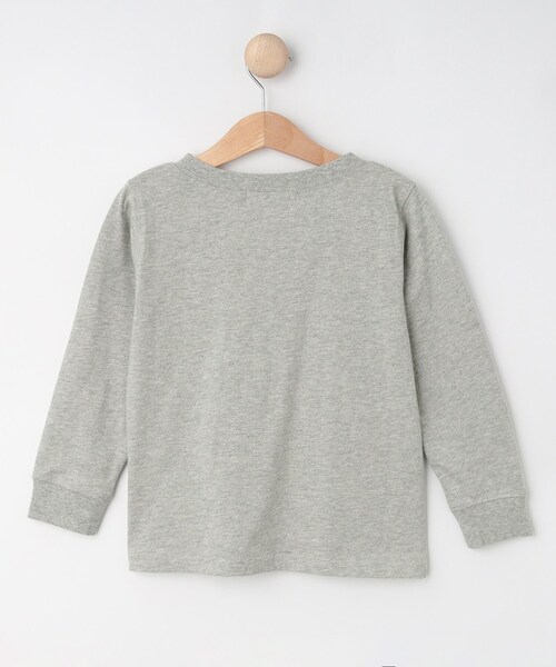 Dessin(デッサン)の「【おさるのジョージコラボ】ロングスリーブTシャツ(Tシャツ/カットソー・キッズ・ライトベージュ/グレー/ネイビー・10/11/12/13)」の5枚目の写真