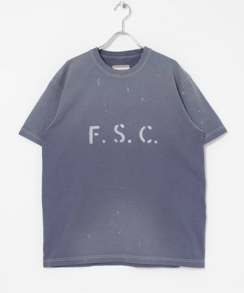 FREEMANS SPORTING CLUB（フリーマンズ スポーティング クラブ）の「FREEMANS SPORTING CLUB　UPLAND T-SHIRTS（Tシャツ/カットソー・メンズ・チャコールグレー/ネイビー・LARGE/LL）」の7枚目の写真
