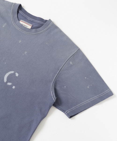 FREEMANS SPORTING CLUB（フリーマンズ スポーティング クラブ）の「FREEMANS SPORTING CLUB　UPLAND T-SHIRTS（Tシャツ/カットソー・メンズ・チャコールグレー/ネイビー・LARGE/LL）」の8枚目の写真