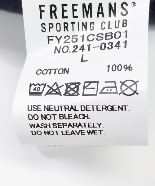 FREEMANS SPORTING CLUB（フリーマンズ スポーティング クラブ）の「FREEMANS SPORTING CLUB　UPLAND T-SHIRTS（Tシャツ/カットソー・メンズ・チャコールグレー/ネイビー・LARGE/LL）」の13枚目の写真