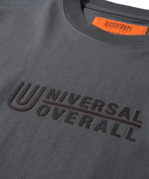 UNIVERSAL OVERALL(ユニバーサルオーバーオール)の「【UNIVERSAL OVERALL】 3D CENTER LOGO TEE / センターロゴクルーネックTシャツ(Tシャツ/カットソー・メンズ・オートミール/ブラック/ネイビー/ホワイト/サックスブルー・LARGE/X-LARGE/MEDIUM)」の17枚目の写真