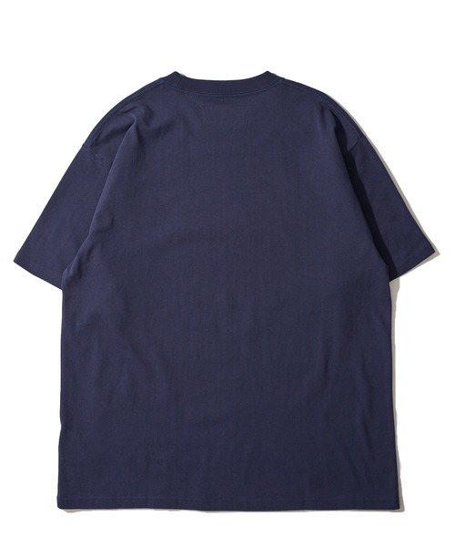 UNIVERSAL OVERALL(ユニバーサルオーバーオール)の「【UNIVERSAL OVERALL】 3D CENTER LOGO TEE / センターロゴクルーネックTシャツ(Tシャツ/カットソー・メンズ・オートミール/ブラック/ネイビー/ホワイト/サックスブルー・LARGE/X-LARGE/MEDIUM)」の9枚目の写真