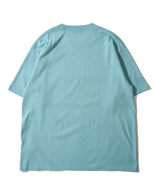 UNIVERSAL OVERALL(ユニバーサルオーバーオール)の「【UNIVERSAL OVERALL】 3D CENTER LOGO TEE / センターロゴクルーネックTシャツ(Tシャツ/カットソー・メンズ・オートミール/ブラック/ネイビー/ホワイト/サックスブルー・LARGE/X-LARGE/MEDIUM)」の10枚目の写真