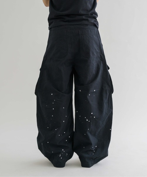 【EPNK】ウォッシュドコットンベイカーパンツ EPNK】Washed cotton baker pants / ウォッシュドコットン