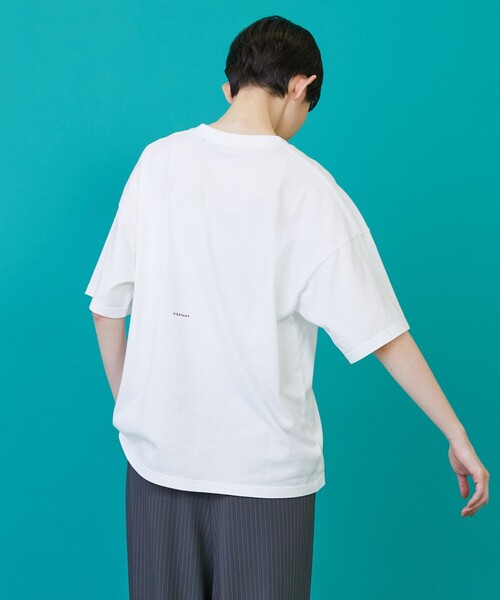 FRAPBOIS(フラボア)の「テイスバンダナT(Tシャツ/カットソー・レディース・ホワイト/ブラック・1/2)」の12枚目の写真