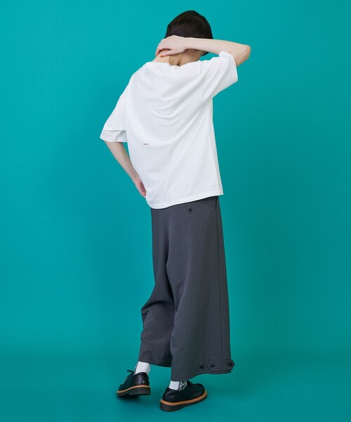 FRAPBOIS(フラボア)の「テイスバンダナT(Tシャツ/カットソー・レディース・ホワイト/ブラック・1/2)」の16枚目の写真