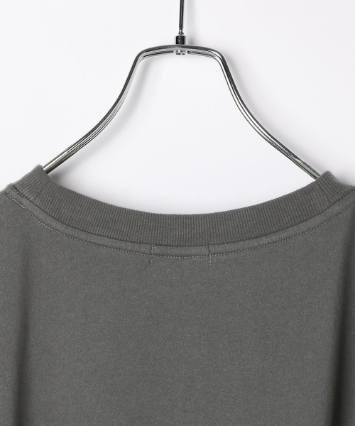 LEPSIM（レプシィム）の「サイド布帛ロゴT　452517（Tシャツ/カットソー・レディース・杢グレー/レッド/チャコールグレー/ブルー・FREE）」の20枚目の写真