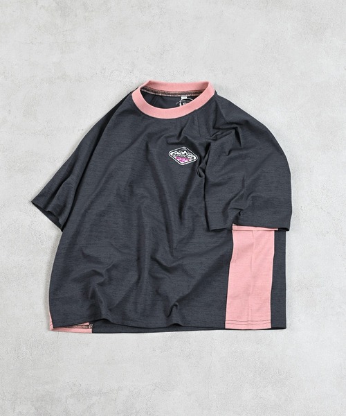 Life Support Products（ライフサポートプロダクツ）の「【水陸両用】脇切り替えラグランT/セットアップ可能（セットアップ・キッズ・オレンジ/アイボリー/チャコール/ラベンダー・120/80/130/95/140/150/90/100/110）」の17枚目の写真