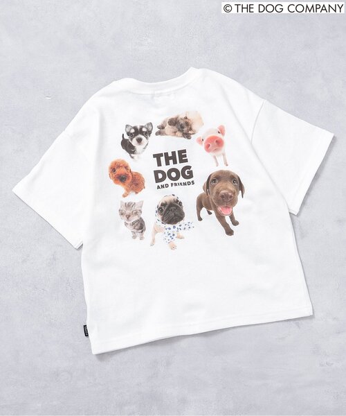 F.O.KIDS（エフオーキッズ）の「【THE DOG】バリエーションTシャツ（Tシャツ/カットソー・キッズ・ブラック/グレー/オフホワイト/カーキ・80/90/100/110/120/130/140）」の2枚目の写真