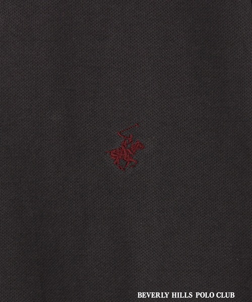 BEVERLY HILLS POLO CLUB（ビバリーヒルズポロクラブ）の「【BEVERLY HILLS POLO CLUB】カノコポロシャツ（ポロシャツ・レディース・オフホワイト/ネイビー系/ブラック・FREE）」の16枚目の写真