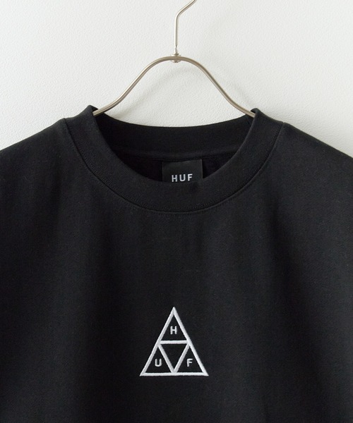 TANGRAM（タングラム）の「HUF/ハフ SET TRIPLE TRIANGLE CREWNECK スウェット（スウェット・メンズ・ブラック/グレー・M/L/XL）」の9枚目の写真