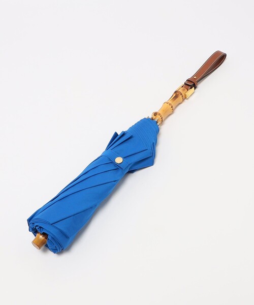 BLUELANE(ブルーレーン)の「<BLUELANE>SOLID 晴雨兼用 折りたたみ傘(折りたたみ傘・レディース・ブラック/コバルトブルー・FREE)」の3枚目の写真