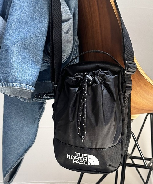 ノースフェイス　ブリーズバケットバッグ　巾着バッグ　ショルダー　ブラック　新品 THE NORTH FACE ショルダーバッグ ブリーズ クロスバッグ 巾着