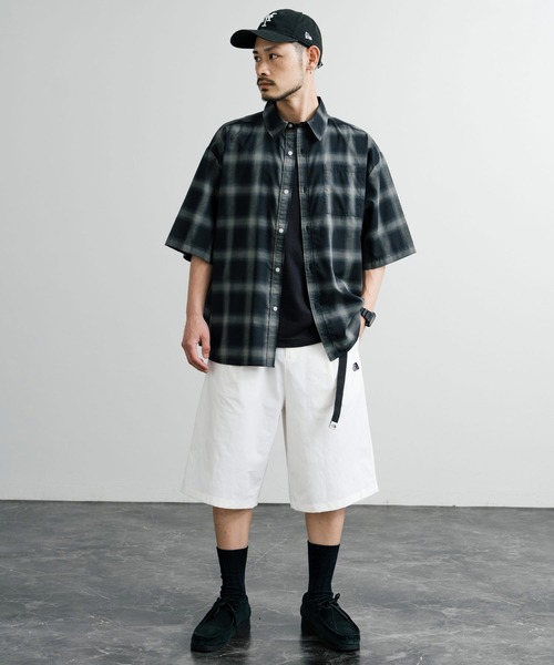 THE NORTH FACE（ザノースフェイス）の「日本未展開モデル THE NORTH FACE ザ・ノースフェイス WHITE LABEL ホワイトレーベル BERMUDA SHORTS ハーフドームロゴバミューダショートパンツ（その他パンツ・メンズ・ダークベージュ/ブラック/オフホワイト・80/84/76/88/72）」の17枚目の写真