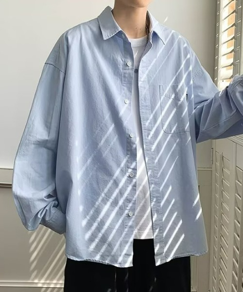 REBALANCE（リバランス）の「メンズビッグシャツ（シャツ/ブラウス・メンズ・A/B・LARGE/X-LARGE/MEDIUM）」の3枚目の写真