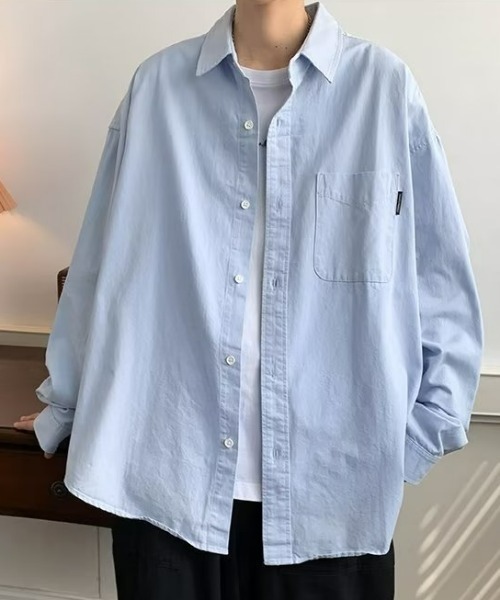 REBALANCE（リバランス）の「メンズビッグシャツ（シャツ/ブラウス・メンズ・A/B・LARGE/X-LARGE/MEDIUM）」の4枚目の写真