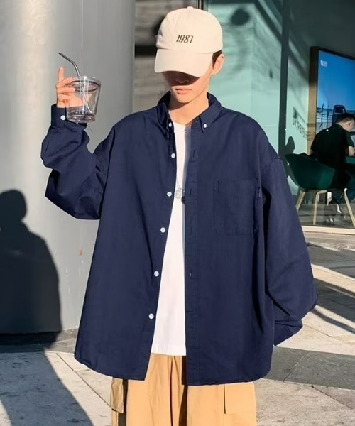 REBALANCE（リバランス）の「メンズビッグシャツ（シャツ/ブラウス・メンズ・A/B・LARGE/X-LARGE/MEDIUM）」の6枚目の写真