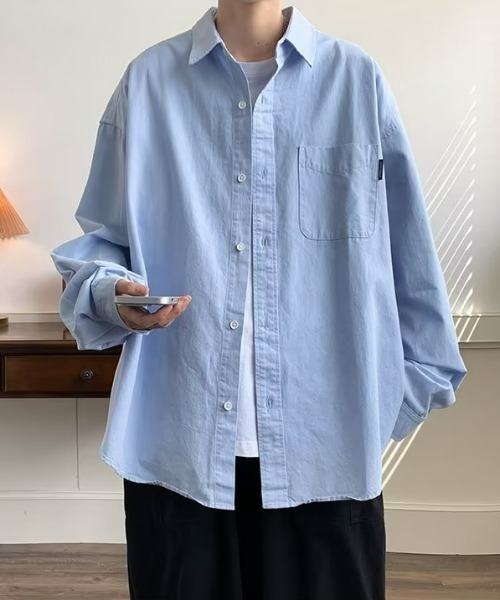 REBALANCE（リバランス）の「メンズビッグシャツ（シャツ/ブラウス・メンズ・A/B・LARGE/X-LARGE/MEDIUM）」の11枚目の写真