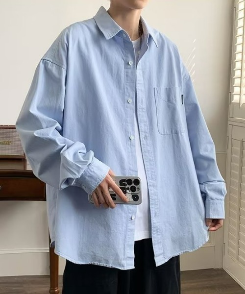 REBALANCE（リバランス）の「メンズビッグシャツ（シャツ/ブラウス・メンズ・A/B・LARGE/X-LARGE/MEDIUM）」の13枚目の写真
