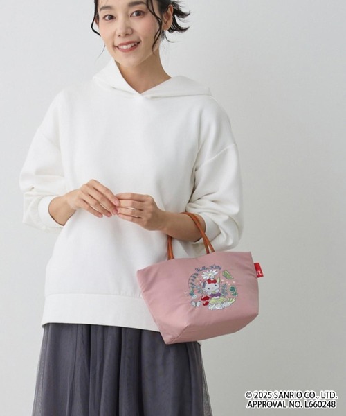 sanrio ハローキティ ROOTOTE デリ舟形トートバッグ : サンリオ
