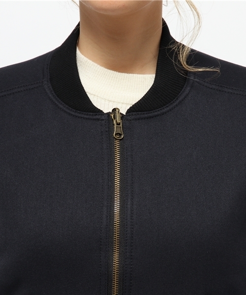 one after another NICE CLAUP(ワンアフターアナザーナイスクラップ)の「【mina1月号掲載 ナイスクラップ】リバーシブルMA-1(ブルゾン・レディース・アイボリー/カーキ/ネイビー・FREE)」の17枚目の写真