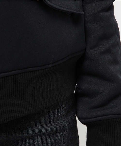 one after another NICE CLAUP(ワンアフターアナザーナイスクラップ)の「【mina1月号掲載 ナイスクラップ】リバーシブルMA-1(ブルゾン・レディース・アイボリー/カーキ/ネイビー・FREE)」の10枚目の写真