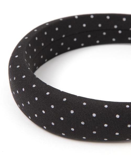 LAKOLE（ラコレ）の「ドットプリントカチューシャ / 496282（カチューシャ・レディース・ホワイト/グレー/ブラック・FREE）」の5枚目の写真