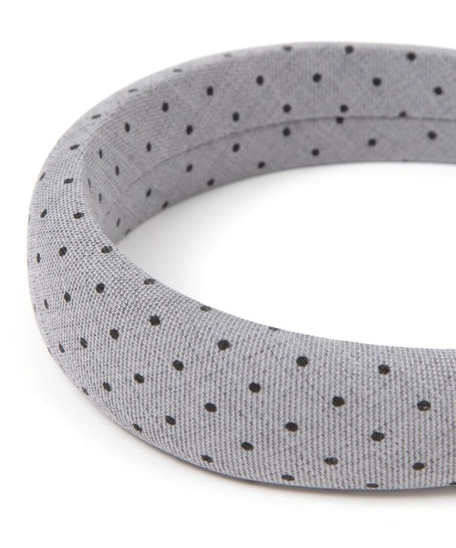 LAKOLE（ラコレ）の「ドットプリントカチューシャ / 496282（カチューシャ・レディース・ホワイト/グレー/ブラック・FREE）」の8枚目の写真