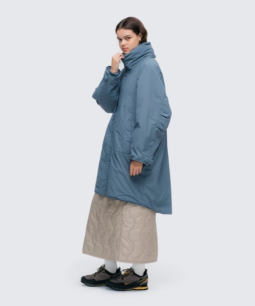 WILD THINGS（ワイルドシングス）の「WS モンスターパーカー│WS MONSTER PARKA（ダウンジャケット/コート・レディース・ホワイト/カリビアンブルー/ベージュ/ブラック・S/M）」の14枚目の写真