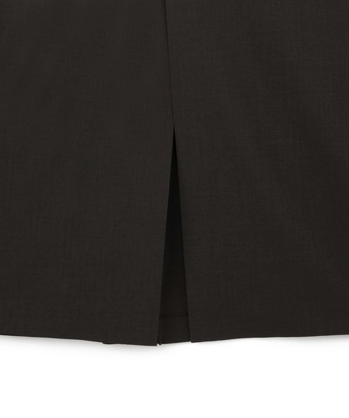 ADAM ET ROPE'(アダムエロペ)の「アシメタックスカート(スカート・レディース・カーキ/ダークブラウン・34/38/36)」の4枚目の写真