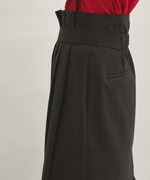 ADAM ET ROPE'(アダムエロペ)の「アシメタックスカート(スカート・レディース・カーキ/ダークブラウン・34/38/36)」の19枚目の写真