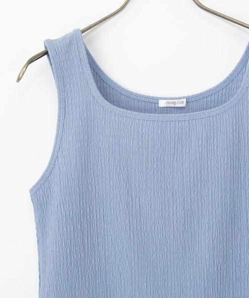 Honeys（ハニーズ）の「ジャカードタンクトップ（タンクトップ・レディース・ブラック/アイボリー/オフホワイト/ライトブルー・LL/L/S/M）」の20枚目の写真