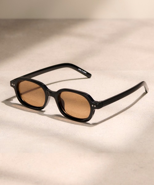 瑛美さま専用【美品】im product 赤 オーバル サングラス ケース付き Oval Sunglasses