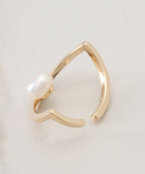 HIROTAKA（ヒロタカ）の「Hirotaka/ヒロタカ Treehopper Peal Ear Cuff M（イヤーカフ・レディース・ゴールド・FREE）」の2枚目の写真