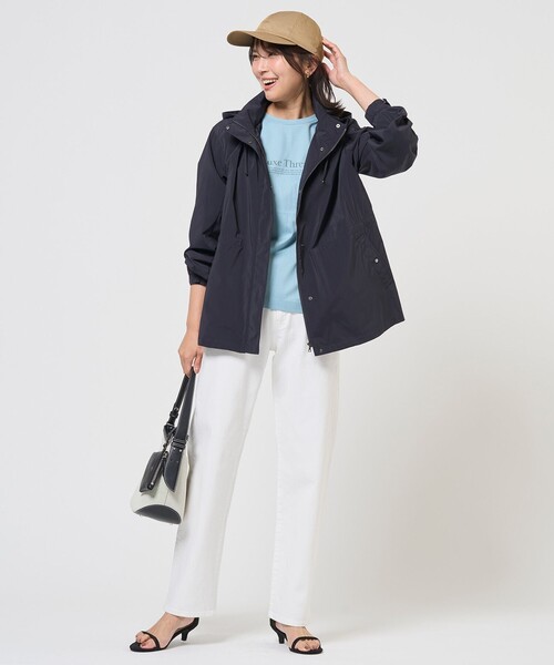 J.PRESS Ladies（J.プレス レディス）の「【洗える】BASIC STRETCH DENIM ボーイフィット デニム（デニムパンツ・レディース・スカイブルー系/ダルブルー系/ホワイト系/ネイビー系・XXS/S/XS）」の5枚目の写真