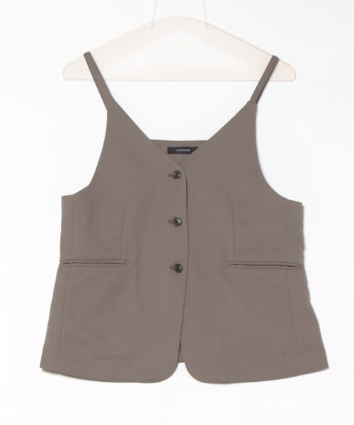 jeanasis ツイルキャミソールジレ 楽天市場】【SALE／40%OFF】ツイルキャミソールジレ JEANASIS