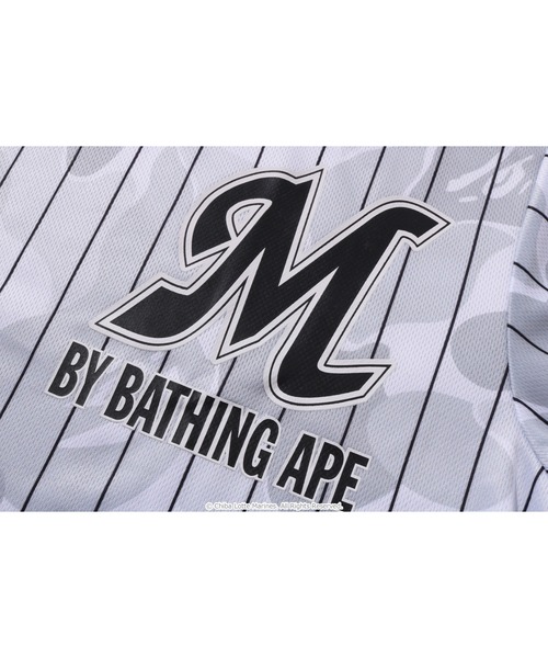 A BATHING APE Marines Tシャツ　エイプ BAPE X CHIBA LOTTE MARINES - COLLEGE TEE（Tシャツ/カットソー