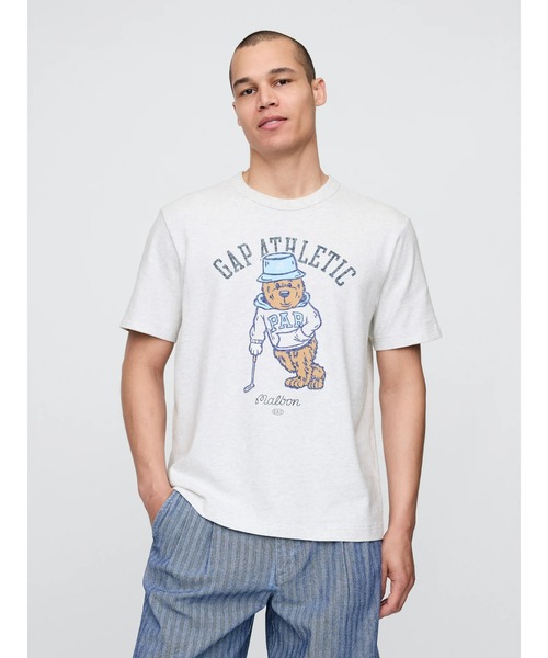 マルボン Tシャツ Gap × Malbon ロゴ グラフィックTシャツ（Tシャツ/カットソー
