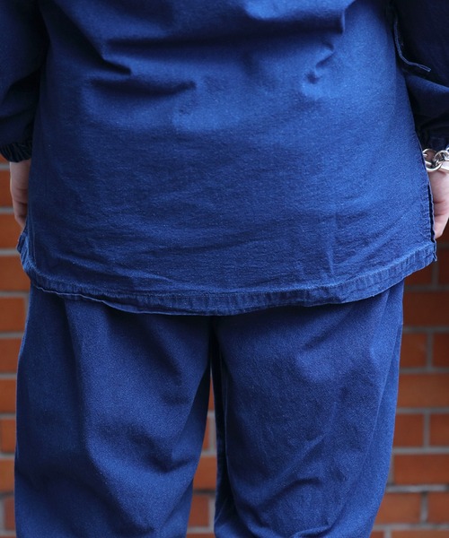 8(eight)(エイト)の「デニム作務衣(浴衣・メンズ・ブルー/ネイビー・MEDIUM/LARGE/X-LARGE)」の21枚目の写真