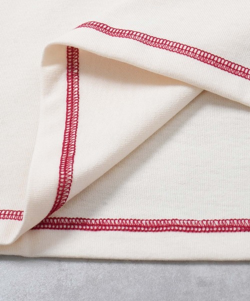 Starting Over（スターティングオーバー）の「【Starting Over/スターティングオーバー】classic design vintage like printed raglan sleeves ringer T-shirts/クラシックデザイン ヴィンテージライク プリント ラグラン半袖Tシャツ リンガーTシャツ（Tシャツ/カットソー・メンズ・アッシュグレー/ホワイト系その他2/キナリ/グレー系その他/ホワイト/ホワイト系その他・M/L）」の14枚目の写真