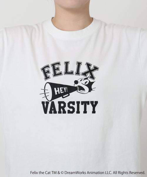 BALMYDAY'S(バルミーデイズ)の「BALMYDAYS/バルミーデイズ SLOBE別注 FELIX Tシャツ1 BAL-25SS87(Tシャツ/カットソー・レディース・ホワイト/ネイビー・FREE)」の11枚目の写真