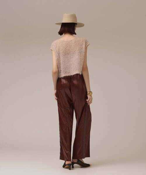 Diagram（ダイアグラム）の「バックフレアチュールトップ（Tシャツ/カットソー・レディース・ブラック/ベージュ/ブルー・36/38）」の10枚目の写真