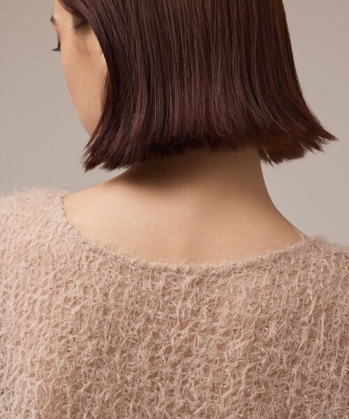 Diagram（ダイアグラム）の「バックフレアチュールトップ（Tシャツ/カットソー・レディース・ブラック/ベージュ/ブルー・36/38）」の13枚目の写真