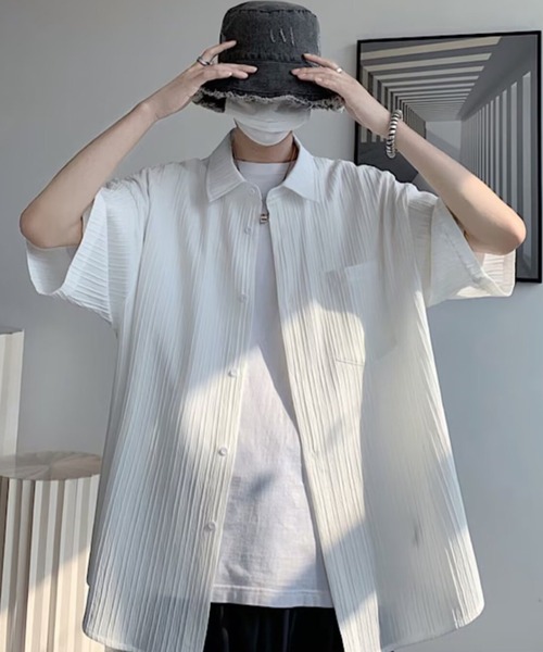 REBALANCE(リバランス)の「半袖シャツ_ビッグシルエット(シャツ/ブラウス・メンズ・A/B・MEDIUM/LARGE)」の11枚目の写真