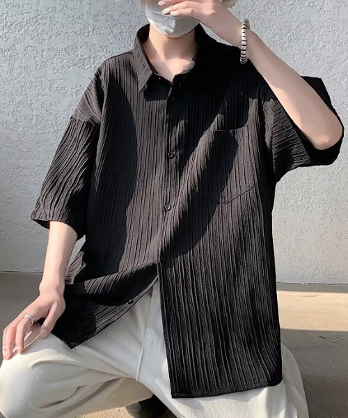 REBALANCE(リバランス)の「半袖シャツ_ビッグシルエット(シャツ/ブラウス・メンズ・A/B・MEDIUM/LARGE)」の13枚目の写真